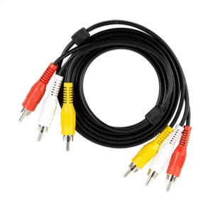 6 Ft. Audio and Video Cable with RCA Plugs - Picture 1 of 11