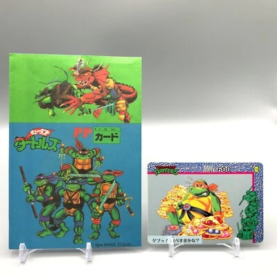 Michelangelo Teenage Mutant Ninja Turtles Trading Card No.13 Anime Japan ff107 - Image 1 of 4