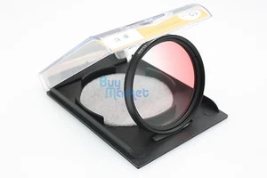 SALE 52mm Graduated Gradual Red Color filter for DSLR camera lens - Picture 1 of 3