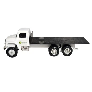 Vintage ERTL John Deere 52040 Semi Truck Tractor Cab & Delivery Flatbed Preowned - Picture 1 of 7