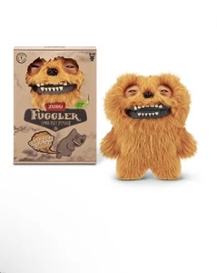 Neu Fuggler Furz Gesicht Anzahl Underoo McGoo braun Fell lustig hässlich Monster 9" Zuru! - Bild 1 von 2