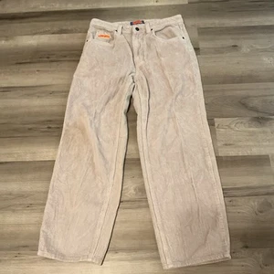 Empyre Pants Mens 30x28 Blue Relax Corduroy Baggy y2k Raver Skater 2000s - Picture 1 of 7