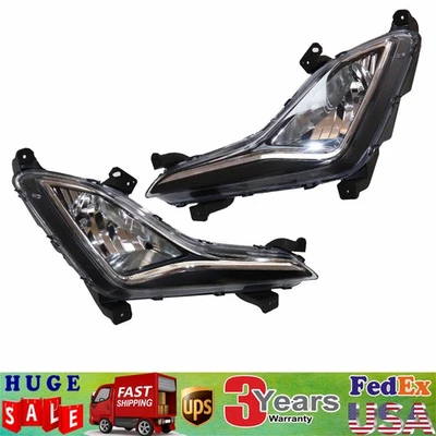 Fog Lamp Lights Set For Hyundai Elantra GT 2013 2014 2015 2016 2017 Left & Right Foto 1 de 4