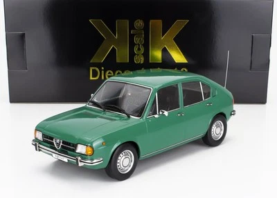 MODELLINO AUTO STATICO DIECAST KK ALFA ROMEO ALFASUD 1.3 1972 VERDE SCALA 1/18 - Immagine 1 di 4