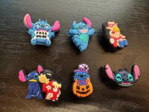 Charms scarpe Lilo e Stitch Croc mega valore pacchetto 6 pezzi zoccoli bambini accessori - Foto 1 di 2