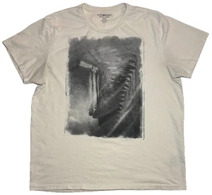 T-shirt vintage Ralph Lauren Denim Supply capo indiano sportivo azteco uomo XXL - Foto 1 di 7