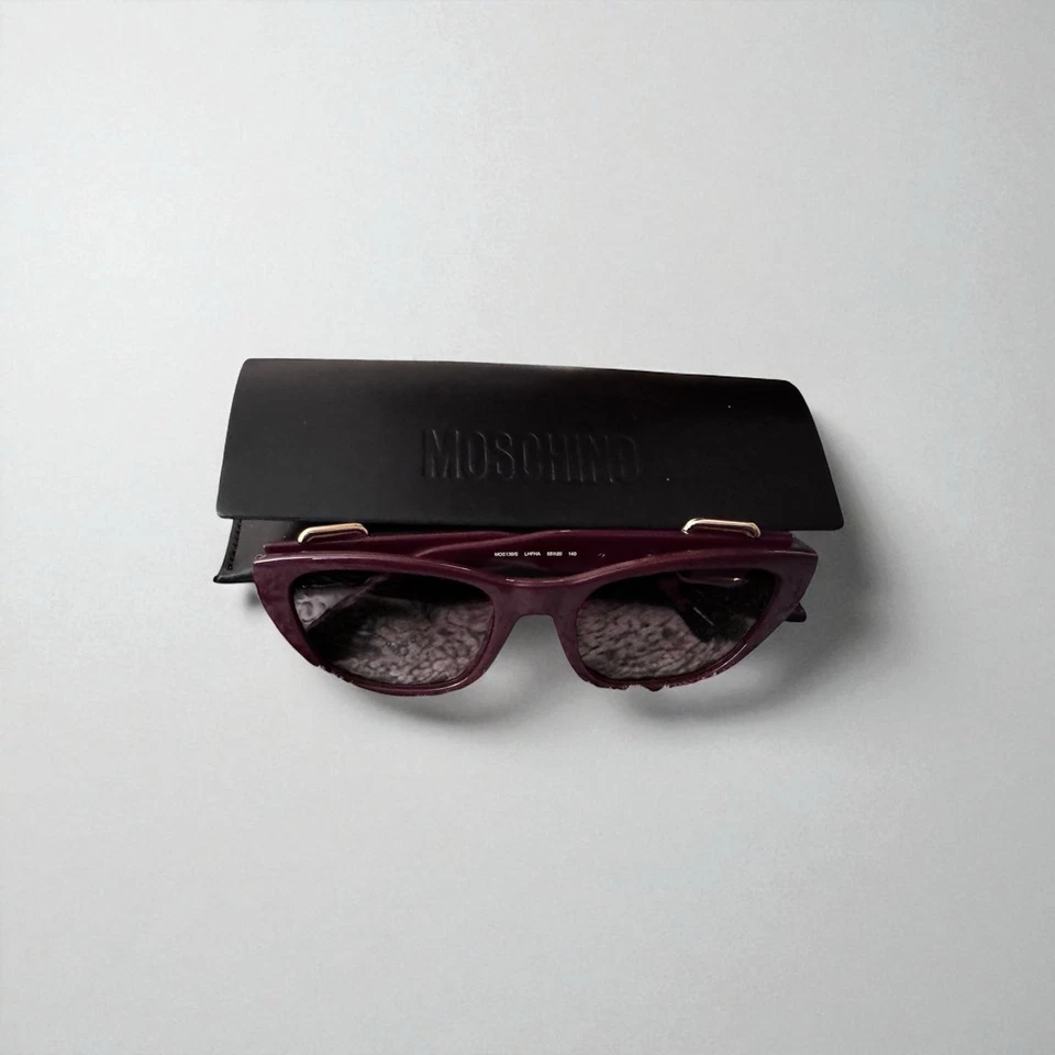 Moschino Hebilla Gafas de sol Mujeres Damas MOS 130/S LHFHA Nuevo En Estuche Foto 1 de 3