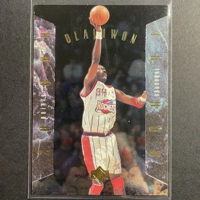 1995-96 SP conmemorativo #C1 Hakeem Olajuwon Houston Rockets Foto 1 de 2