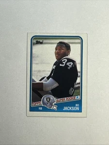 Tarjeta icónica Bo Jackson ROOKIE - 1988 Topps - #327 - 🇺🇸🇺🇸 - Imagen 1 de 12