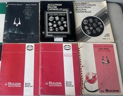 Accutron Service Manual And Catalog Lot  - Image 1 of 4