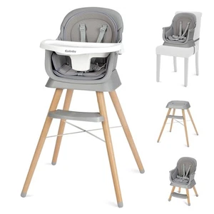 Portable Baby High Chair, High Chairs for Babies and Toddlers with Adjustable... - Picture 1 of 8