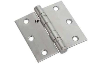 CERNIERA A LIBRO PER PORTE,MOBILI CON CUSCINETTO OTTONATA 3X2,5 76X63MM - Foto 1 di 1