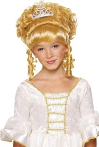 Charming Princess Wig Fancy Dress Up Halloween Child Costume Accessory 3 COLORS - Picture 1 of 4