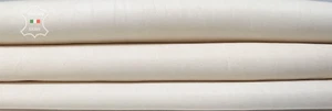 IVORY UNDYED Soft Italian Lambskin Lamb Sheep leather hides 6sqf 1.0mm #B7649 - Picture 1 of 7