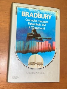 RAY BRADBURY - CRONACHE MARZIANE FARHENHEIT 451 E 20 RACCONTI - MONDADORI, 1984 - Foto 1 di 1
