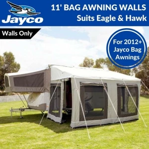 11' ft Jayco Bag Awning Walls Only / Annexe for New Eagle & Hawk Camper Trailer - Picture 1 of 4