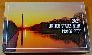 2021 US Mint Proof Set - Picture 1 of 3