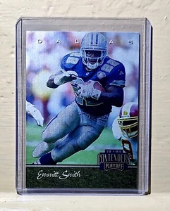 1994 Emmitt Smith Quarterback Club Playoff Contenders #20 NFL Card Cowboys - Picture 1 of 2