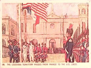 Humble Oil Refining Co Great Moments: Lousiana Territory Passes France to US - Picture 1 of 3