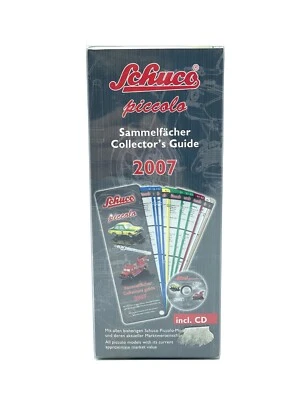 Schuco 01669 Piccolo Sammelfächer Collector`s Guide 2007  CD New Old Stock # OF - Immagine 1 di 4