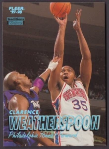 1997-98 Fleer Traditions Tiffany #139 Clarence Weatherspoon |NM-MT| 76ers - Picture 1 of 2