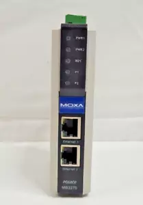 Modbus Gateway 2 puertos MOXA MGATE MB3270 USADO EXCELENTE ESTADO - Imagen 1 de 8