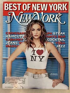 2001 April NEW YORK MAGAZINE - DREA DE MATTEO (Sopranos) Best Of NY - Picture 1 of 3