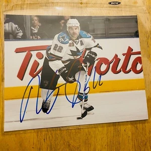 DAN BOYLE SHARKS SIGNED / AUTOGRAPHED 8X10 PHOTO NICE!! - Picture 1 of 1