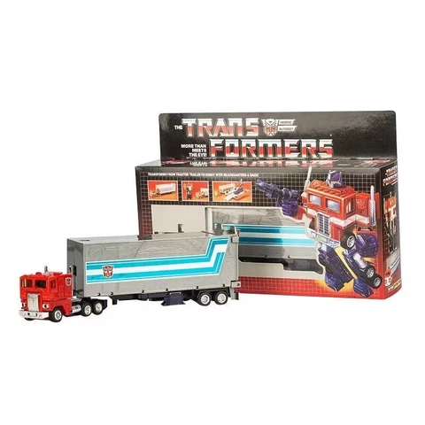 Transformers G1 Optimus prime complete reissue MISB # Cover
