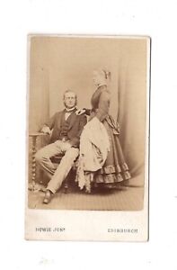 Howie CDV Photo Fine Pair - Edinburgh circa 1870