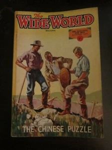Wide World Magazine November 1938 The Chinese Puzzle PULP Fiction - Picture 1 of 1