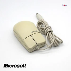 MICROSOFT INTELLIMOUSE 2.1A SCROLL PS/2 PORT RETRO VINTAGE INTELLI MOUSE PS2 131 - Photo 1/3