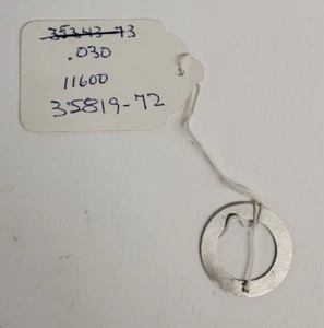 Harley Davidson OEM #35819-72 .030" Counter Shaft Thrust Washer - Bild 1 von 2