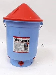 Miller DHH3 3 Gallon Little Giant Poultry Water Dispenser Deluxe Hen Hydrator - Picture 1 of 2