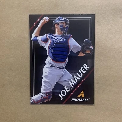Tarjeta Panini Pinnacle 2013 # 37 Joe Mauer MLB Minnesota Twins Foto 1 de 2