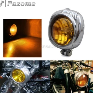 For Chopper Bobber Electroline Style 4.5" Headlight Vintage Head Light Universal - Picture 1 of 13