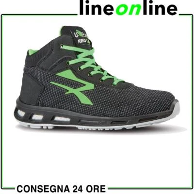 Scarpe antinfortunistiche U-Power Hard S3 SRC Red Lion leggere e traspiranti