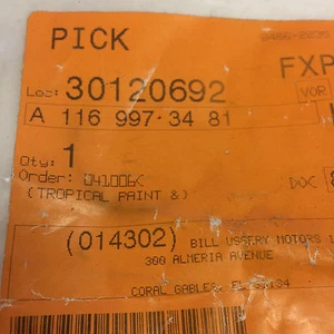 OEM Mercedes-Benz 190D 300E C36 E63 SL55 SL600 Grommet 1169973481 NEW - Picture 1 of 2