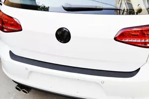 1x Accesorios Fibra Carbono Coche Protector Trasero Parachoques 4D Adhesivo Panel Protector - Imagen 1 de 9