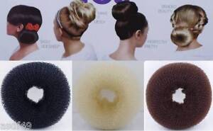 1 Piece Hair Foam Foundation 2 Create a Bun with Hair Donut Chignon French Roll 