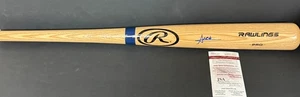 Amed Rosario Yankees Signed Bat JSA WITNESS COA Blonde - - Picture 1 of 3