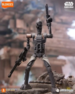 Figura de acción Star Wars The Mandalorian IG-11 Blokees GV-01 juguetes modelo kit regalo Foto 1 de 4