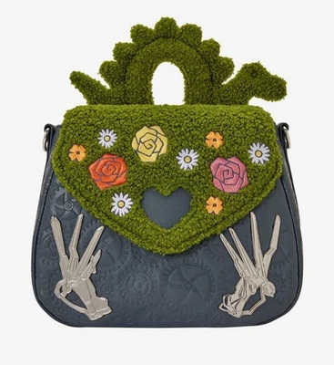 Bolso Bandolera Floral Nuevo con Etiquetas Exclusivo Loungefly Edward Manos de Tijera Sherpa Topiario Foto 1 de 4