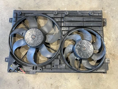 2016 - 2019 OEM VOLKSWAGEN VW PASSAT JETTA RADIATOR COOLING DOUBLE FAN 1KM121205 Foto 1 de 4