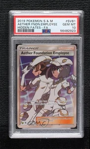 Aether Foundation Employee Ultra Rare PSA 10 GEM MT - Picture 1 of 2