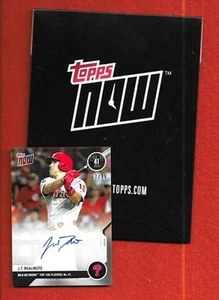 J T REALMUTO 2020 TOPPS NOW MLB TOP 100 #MN41A AUTO CARD # 7 /99 WITH BLACK BOX - Picture 1 of 5