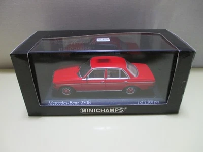 Minichamps 430032206 Mercedes Benz 230 E 1976 Red 1:43 - Image 1 of 2