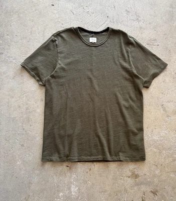 Rag And Bone Green Classic Flame T-Shirt Men’s Size Large - Image 1 of 4