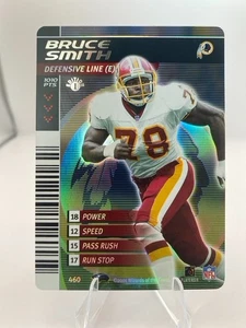 Bruce Smith 2002 NFL Showdown Base #460 1st Edition Foil Redskins - Picture 1 of 2