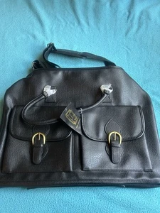 Bolsa de lona de equipaje "Paul Sebastian" -- NUEVA CON ETIQUETAS - cierre de cremallera, bil. bolsillos laterales - Imagen 1 de 9
